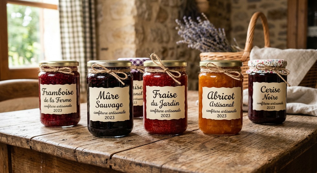 Confitures artisanales